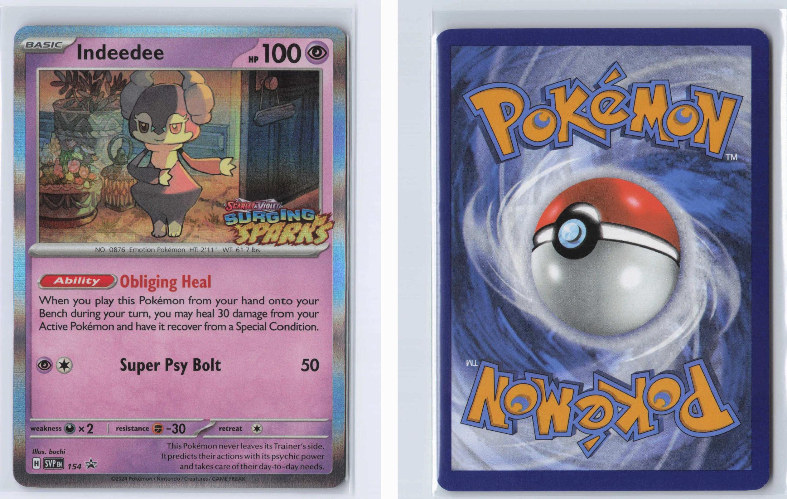 (#154) Indeedee - Holo [Scarlet & Violet Promo]