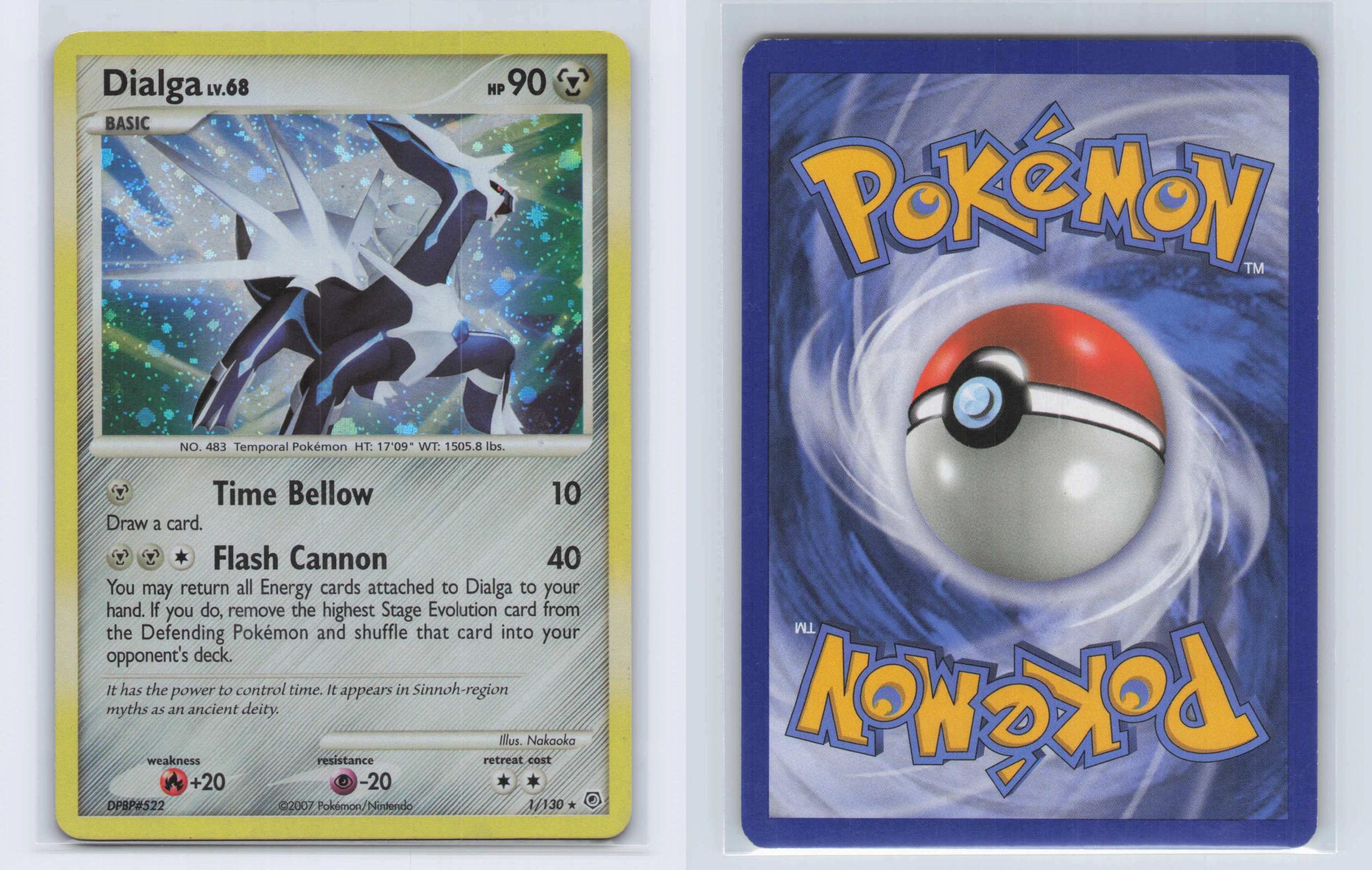 (#1/130) Dialga - Holo [Diamond & Pearl]