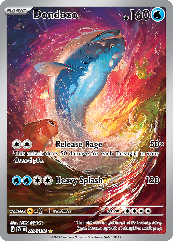 (#207/198) Dondozo - Holo [Scarlet & Violet]