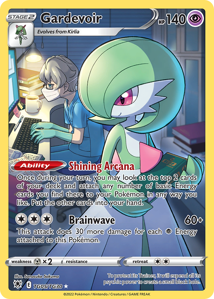 (#TG05/TG30) Gardevoir - Holo [Astral Radiance Trainer Gallery]