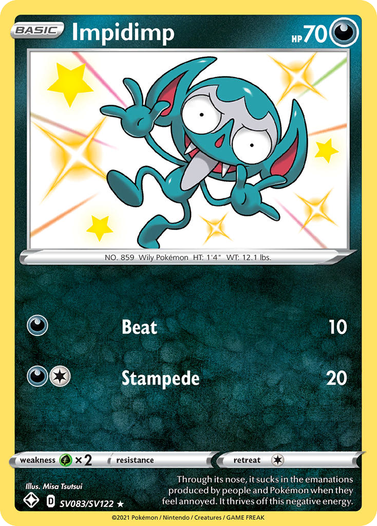 (#SV083/SV122) Impidimp - Holo [Shining Fates Shiny Vault]