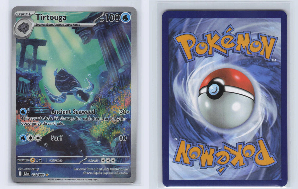 (#106/086) Tirtouga - Holo [Black Bolt]