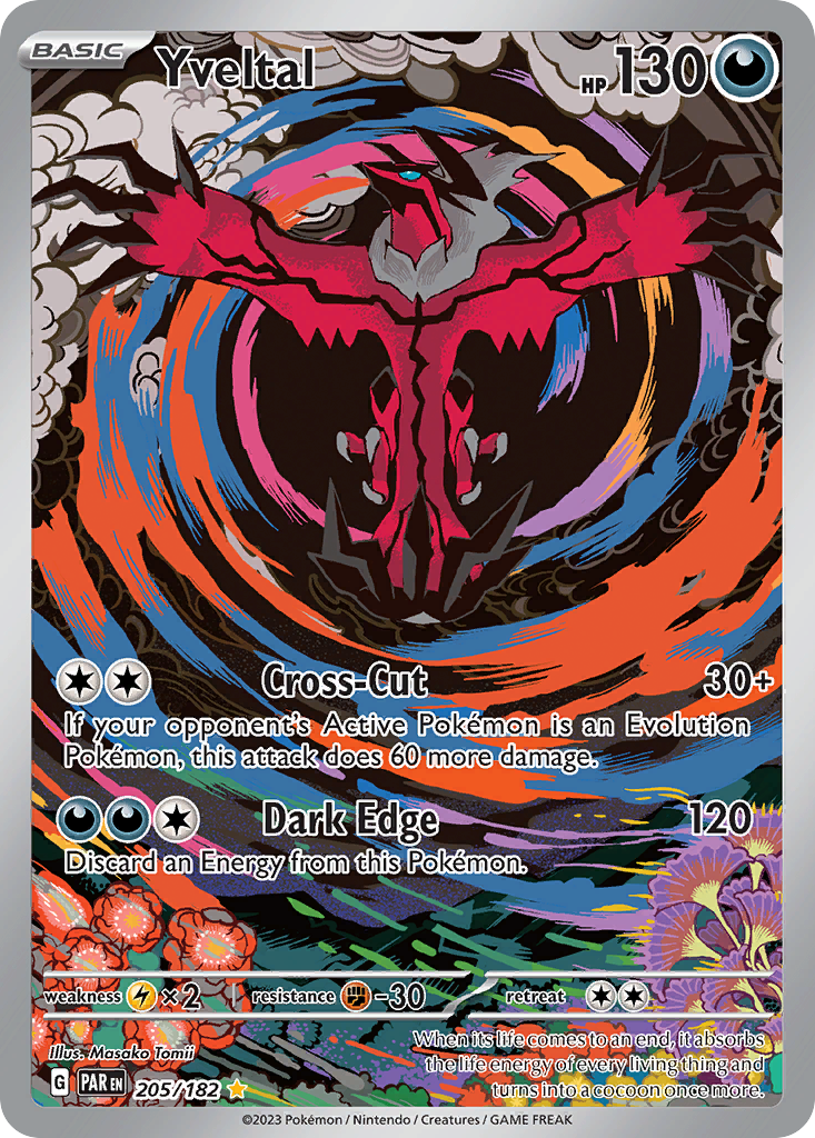 (#205/182) Yveltal - Holo [Paradox Rift]