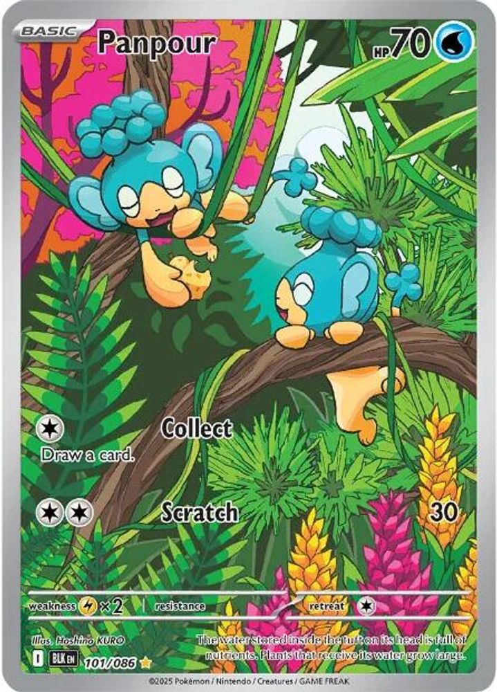 (#101/086) Panpour - Holo [Black Bolt]