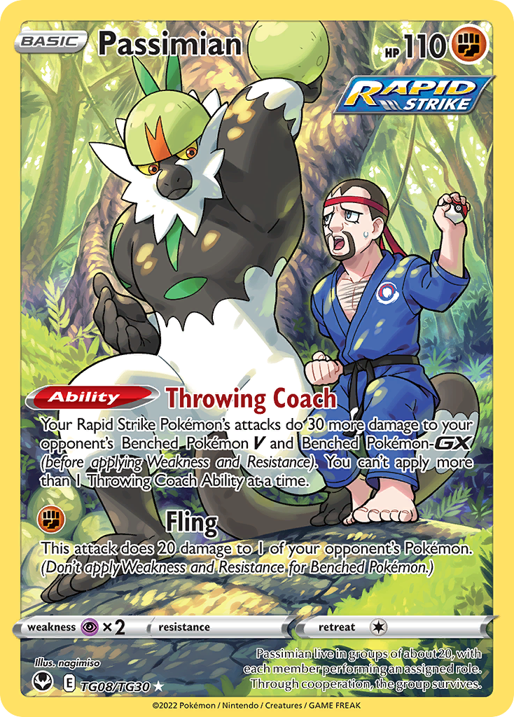(#TG08/TG30) Passimian - Holo [Silver Tempest Trainer Gallery]