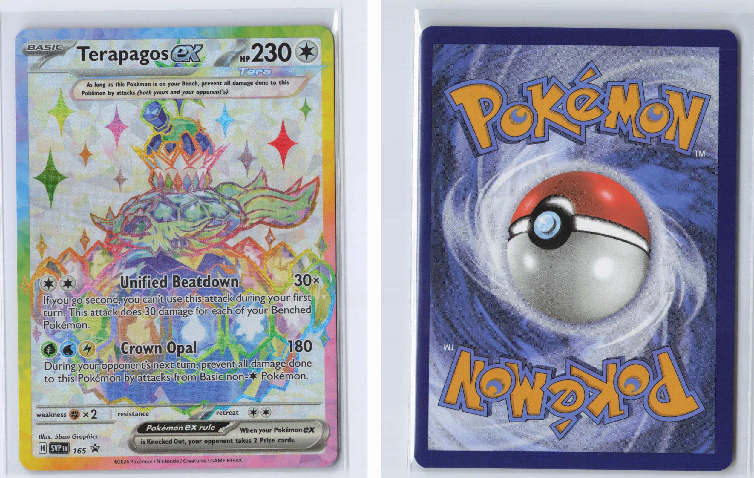 (#165) Terapagos ex - Holo [Scarlet & Violet Promo]