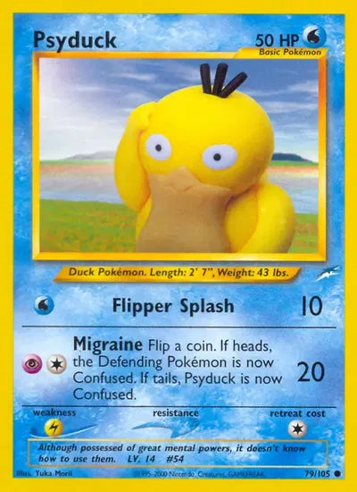 (#79/105) Psyduck - Unlimited [Neo Destiny]