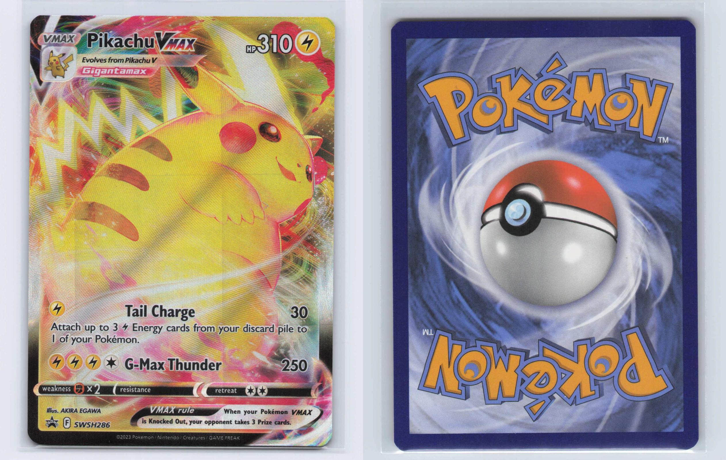 (#SWSH286) Pikachu VMAX - Holo [Sword & Shield Promo]