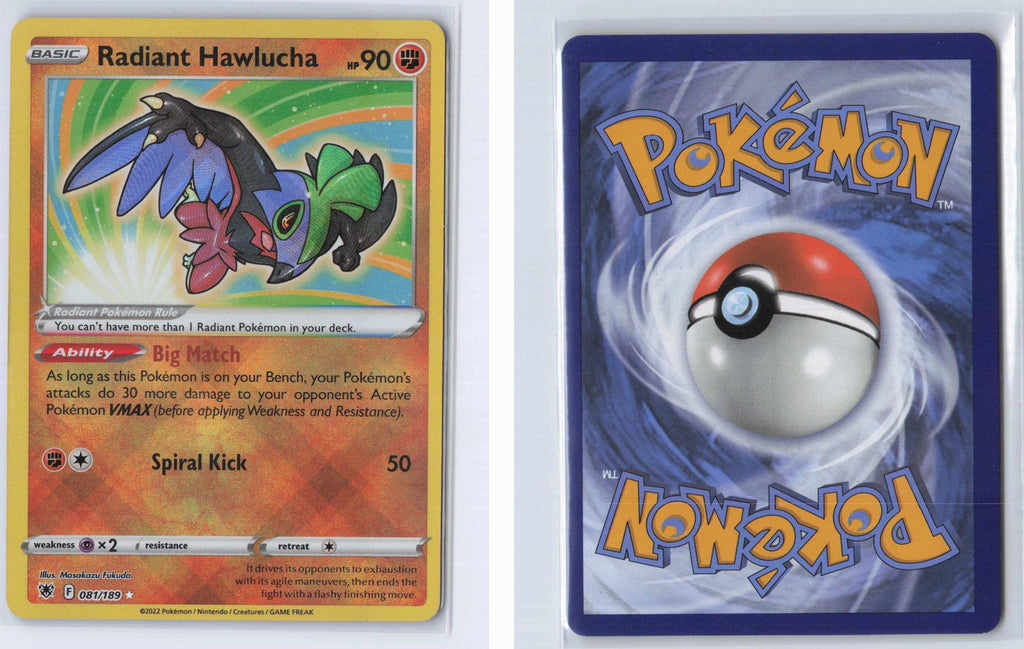 (#081/189) Radiant Hawlucha - Holo [Astral Radiance]