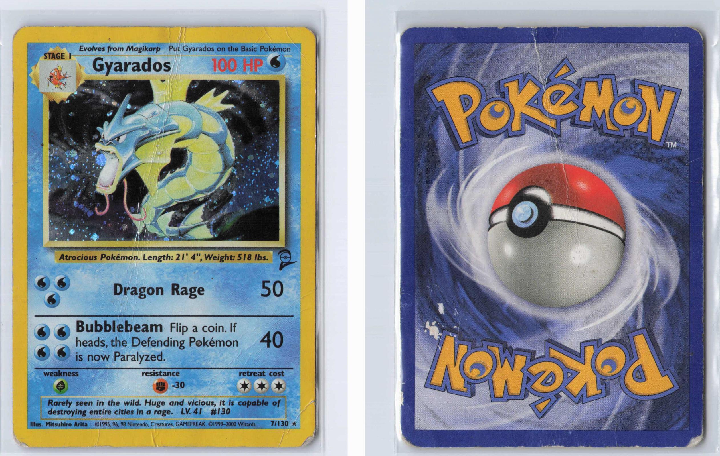 (#7/130) Gyarados - Holo [Base Set 2]