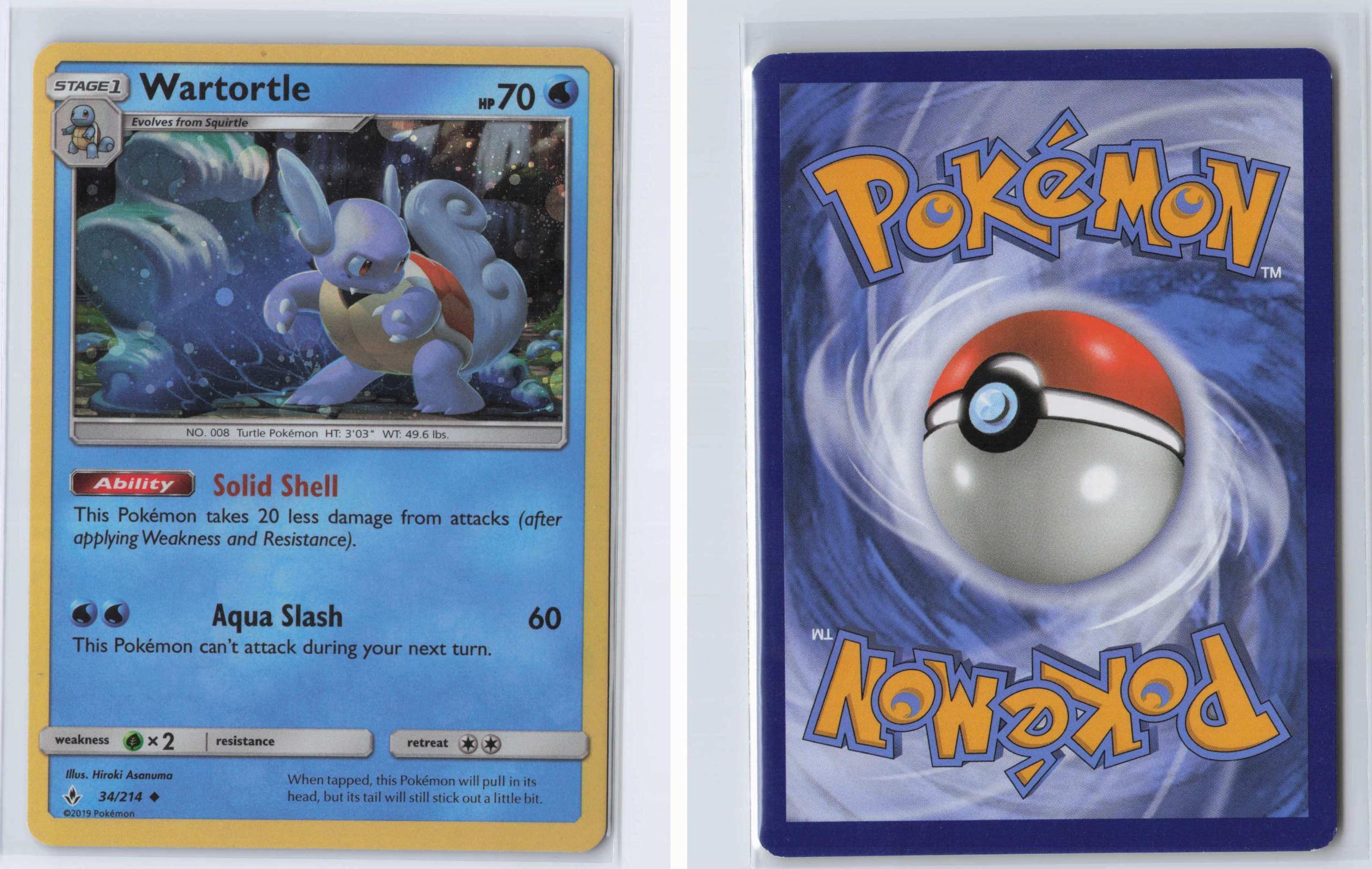 (#034/214) Wartortle (Premium Collection Promo) - Holo [Miscellaneous Cards & Products]