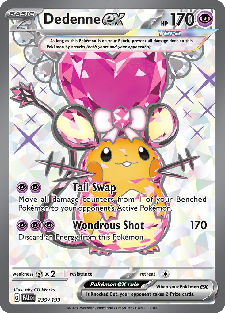 (#239/193) Dedenne ex - Holo [Paldea Evolved]