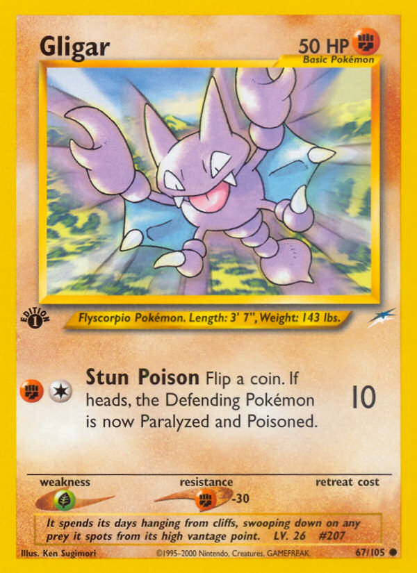 (#67/105) Gligar - Unlimited [Neo Destiny]