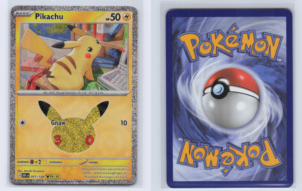(#031/128) Pikachu - Holo [ME: 30th Celebration]
