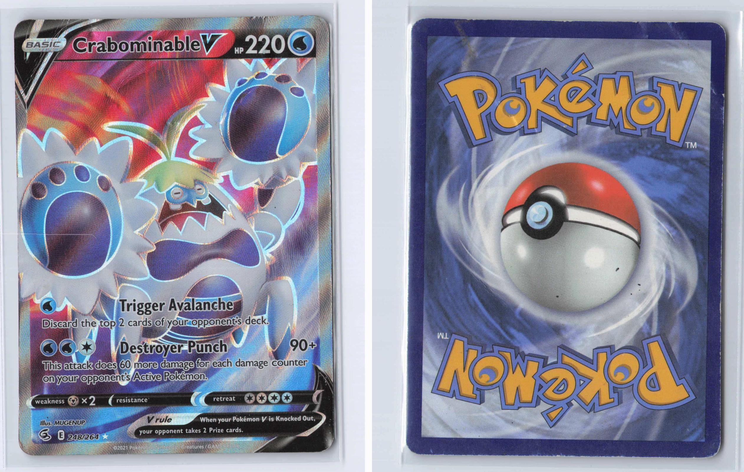 (#248/264) Crabominable V - Holo [Fusion Strike]
