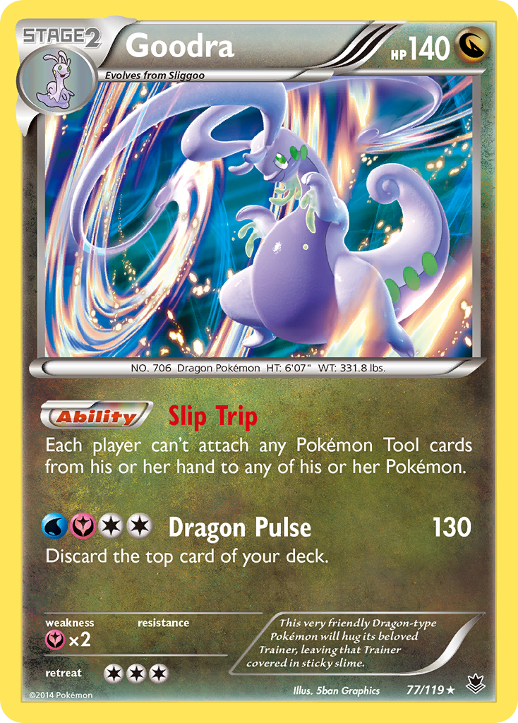 (#77/119) Goodra - Holo [Phantom Forces]