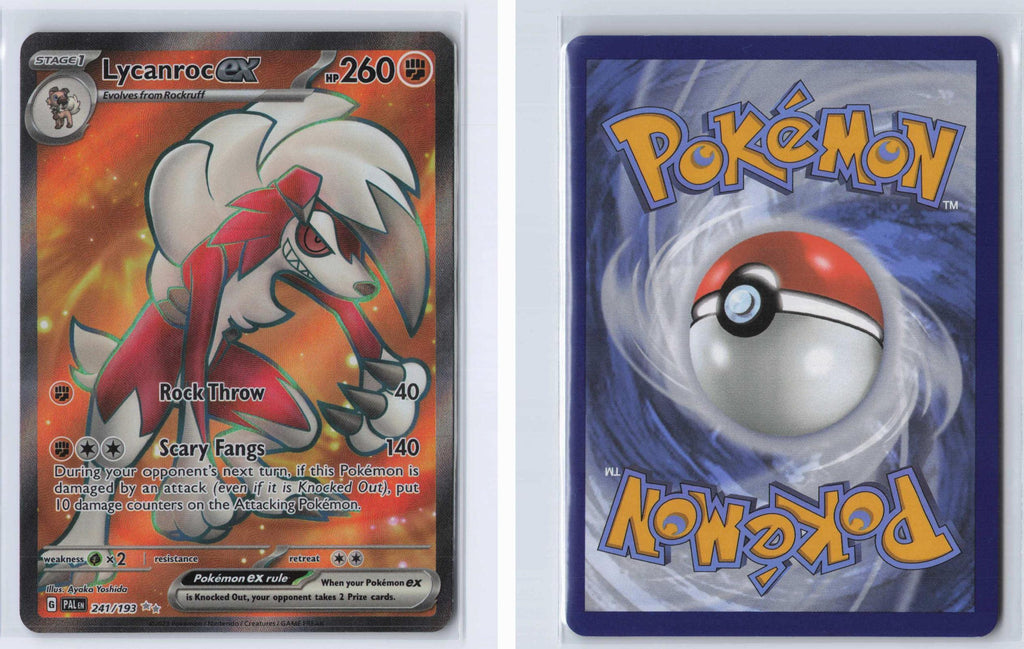 (#241/193) Lycanroc ex - Holo [Paldea Evolved]