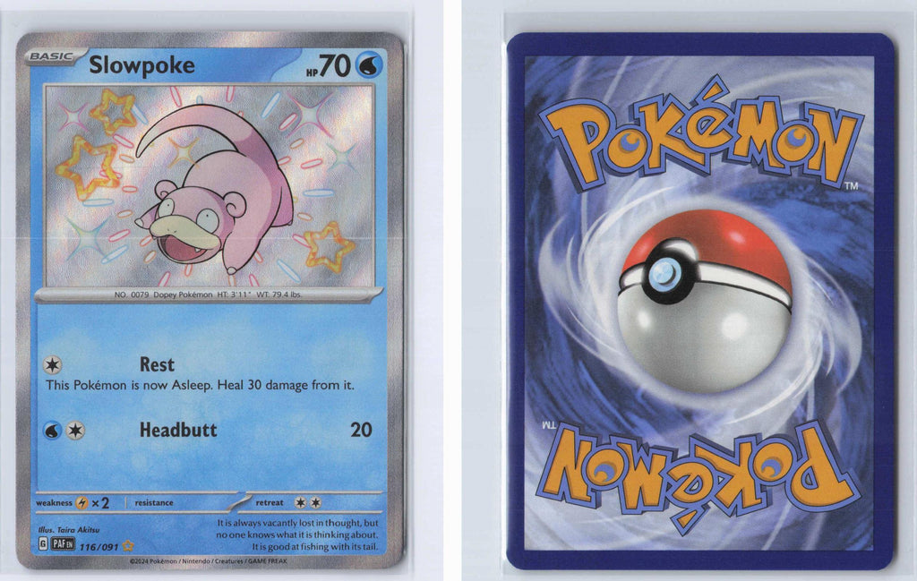 (#116/091) Slowpoke - Holo [Paldean Fates]