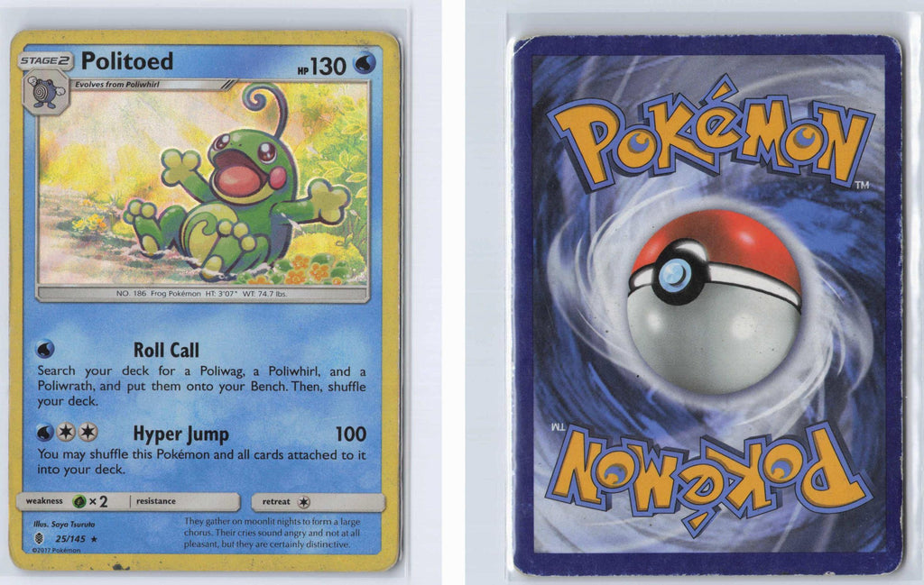 (#25/145) Politoed - Holo [Guardians Rising]