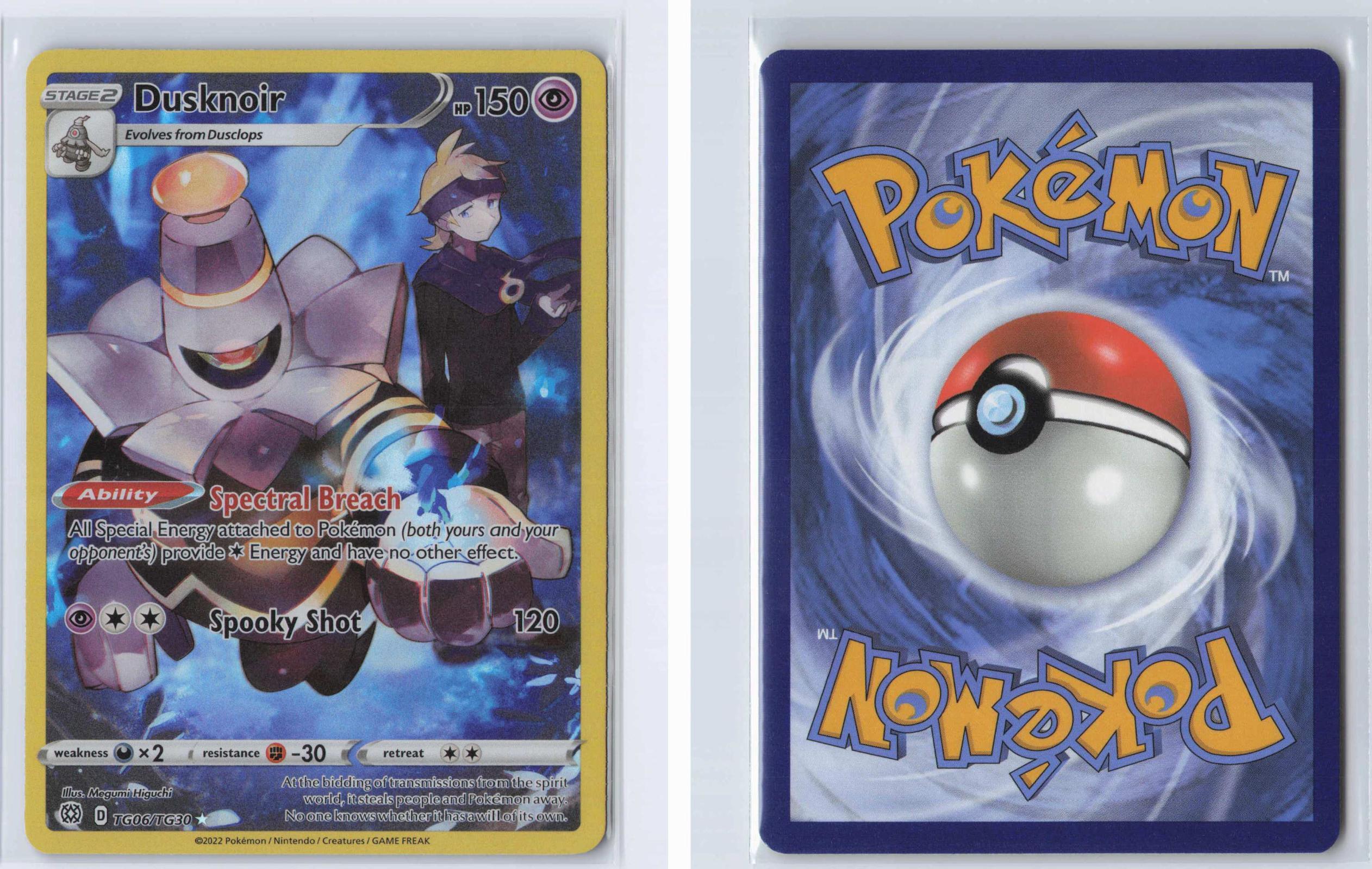 (#TG06/TG30) Dusknoir - Holo [Brilliant Stars Trainer Gallery]