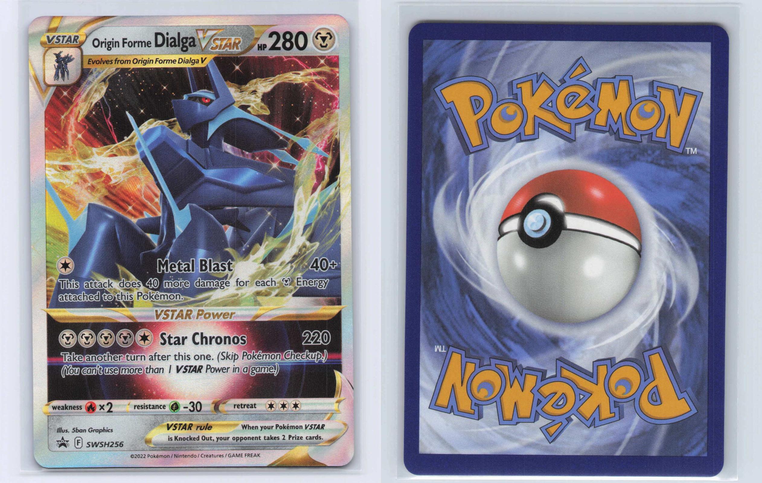 (#SWSH256) Origin Forme Dialga VSTAR - Holo [Sword & Shield Promo]