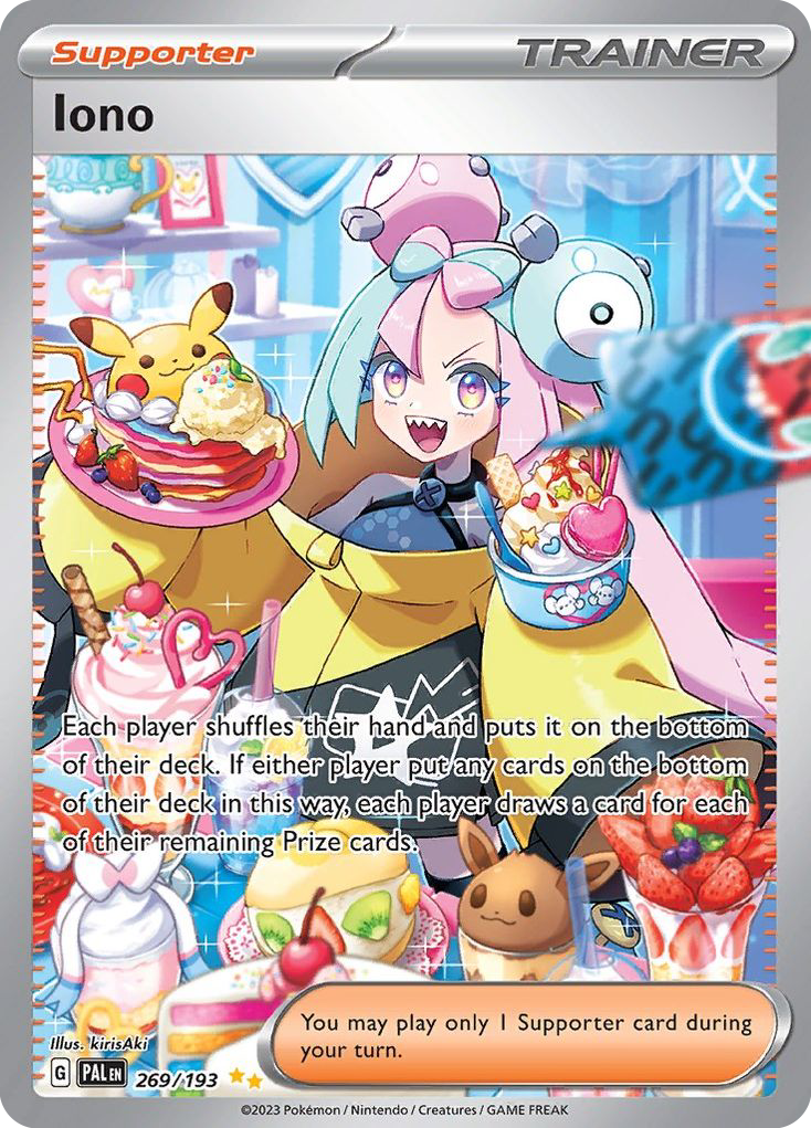 (#269/193) Iono - Holo [Paldea Evolved]