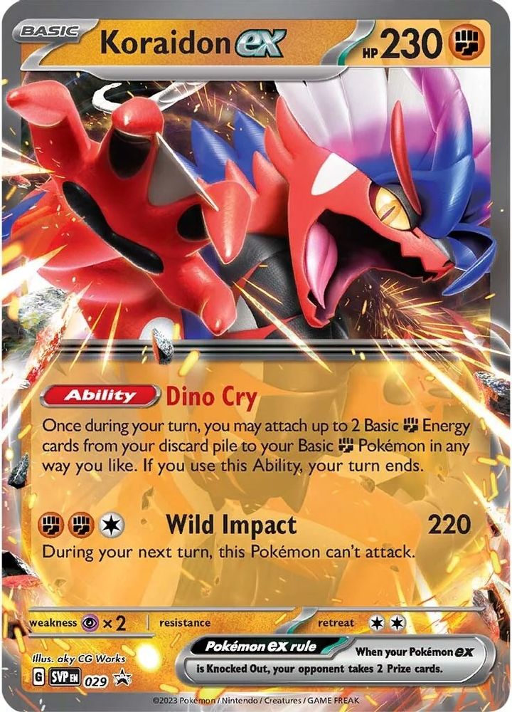 (#029) Koraidon ex - Holo [Scarlet & Violet Promo]