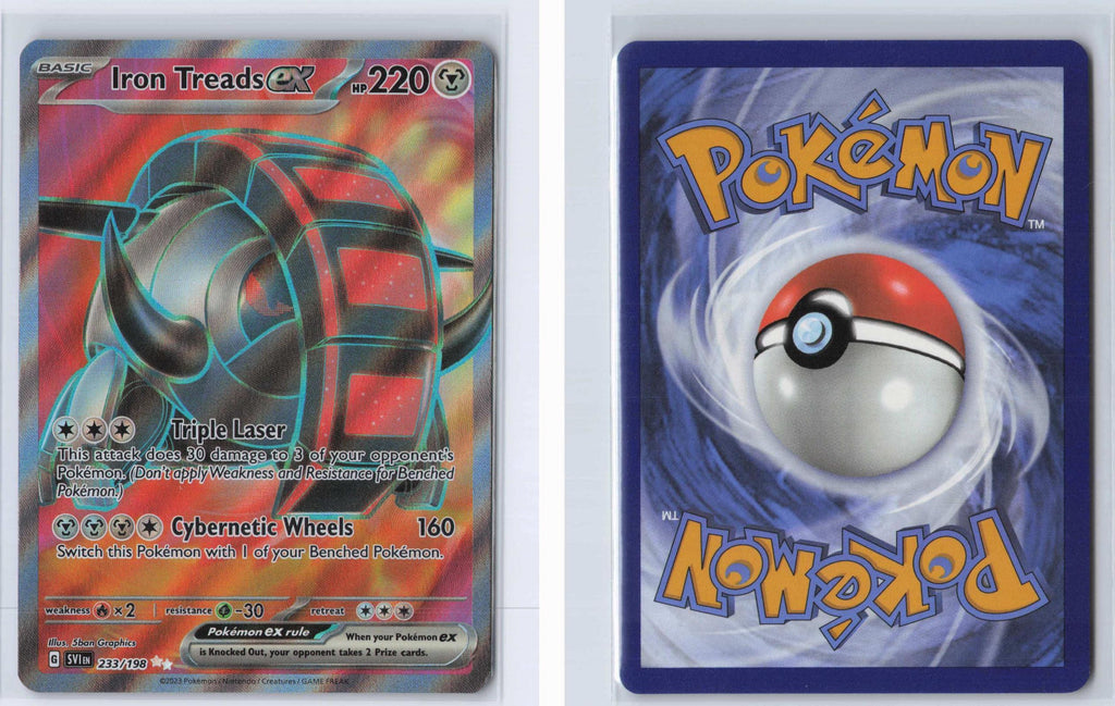 (#233/198) Iron Treads ex - Holo [Scarlet & Violet]