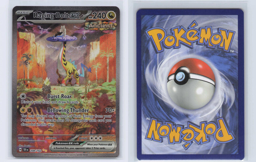(#208/162) Raging Bolt ex - Holo [Temporal Forces]