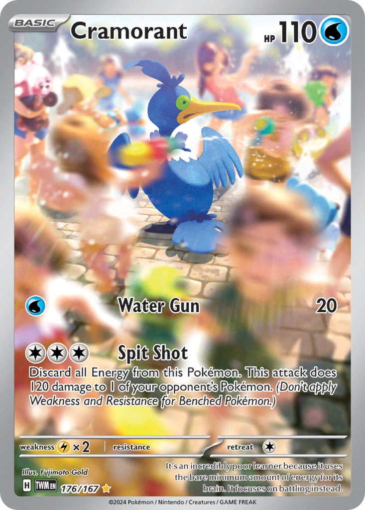 (#176/167) Cramorant - Holo [Twilight Masquerade]