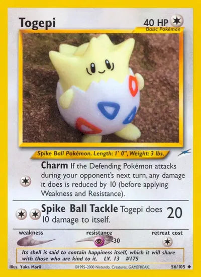 (#56/105) Togepi - Unlimited [Neo Destiny]