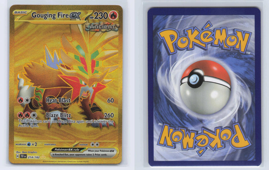 (#214/162) Gouging Fire ex - Holo [Temporal Forces]