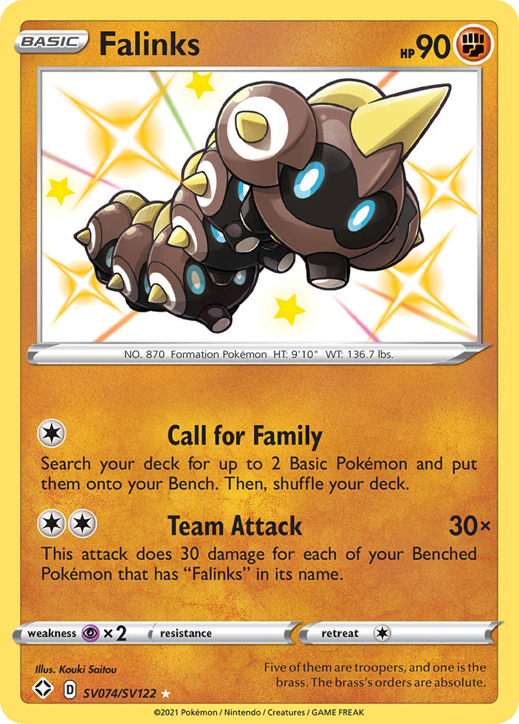 (#SV074/SV122) Falinks - Holo [Shining Fates Shiny Vault]