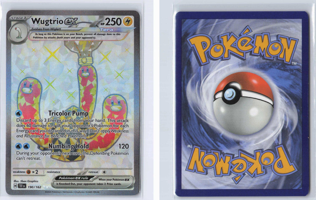(#190/162) Wugtrio ex - Holo [Temporal Forces]