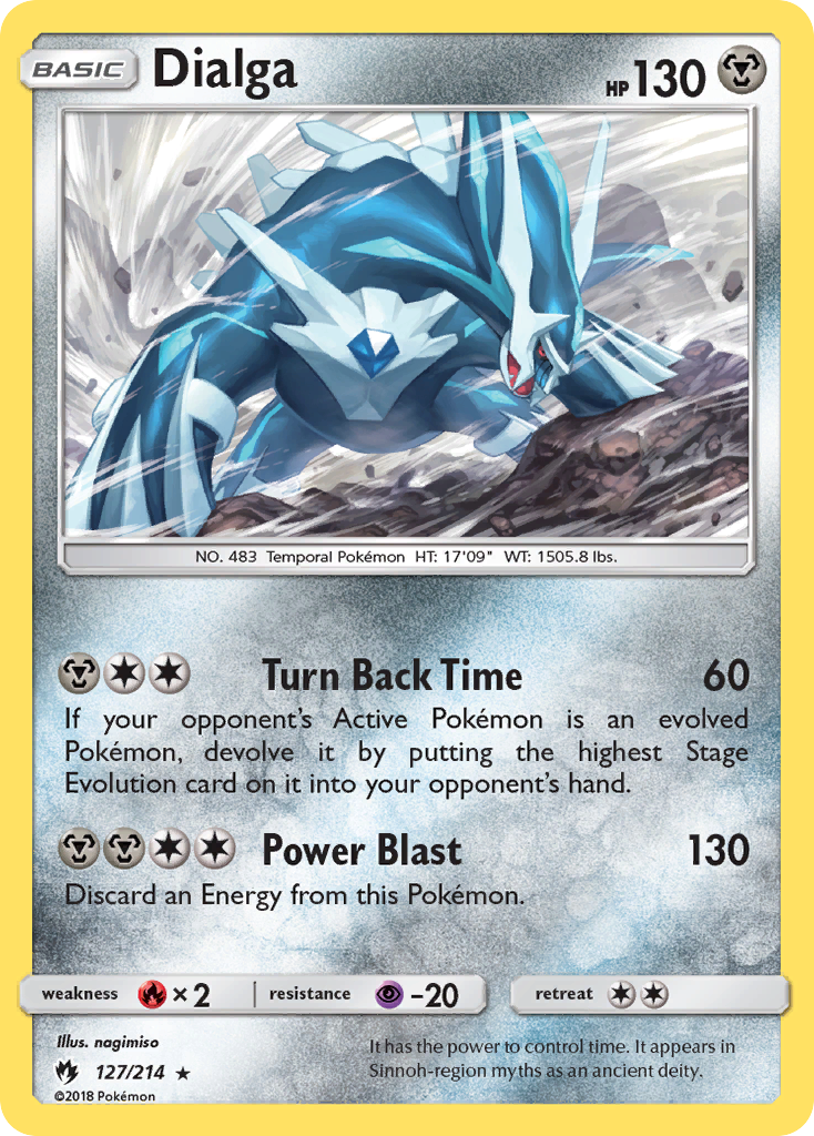 (#127/214) Dialga - Holo [Lost Thunder]