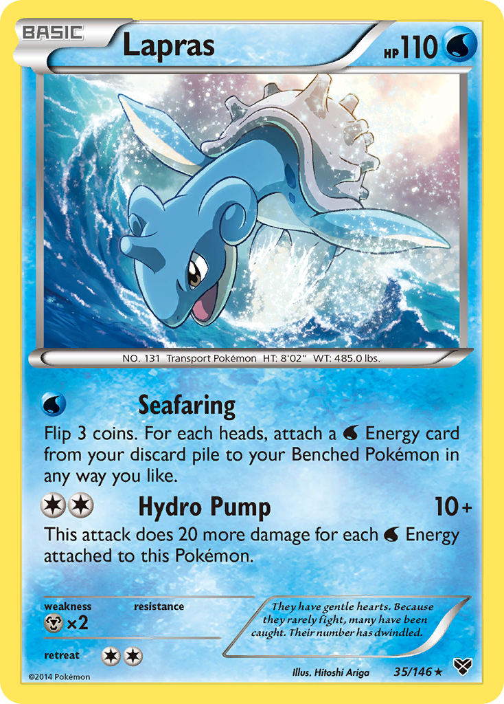 (#35/146) Lapras - Holo [XY]
