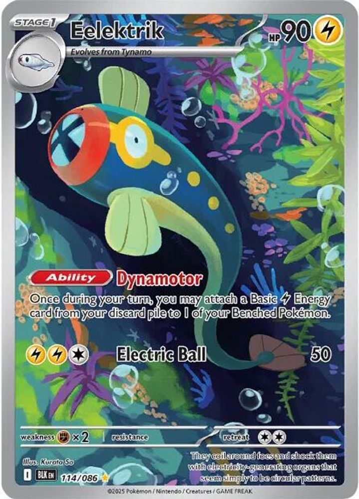 (#114/086) Eelektrik - Holo [Black Bolt]