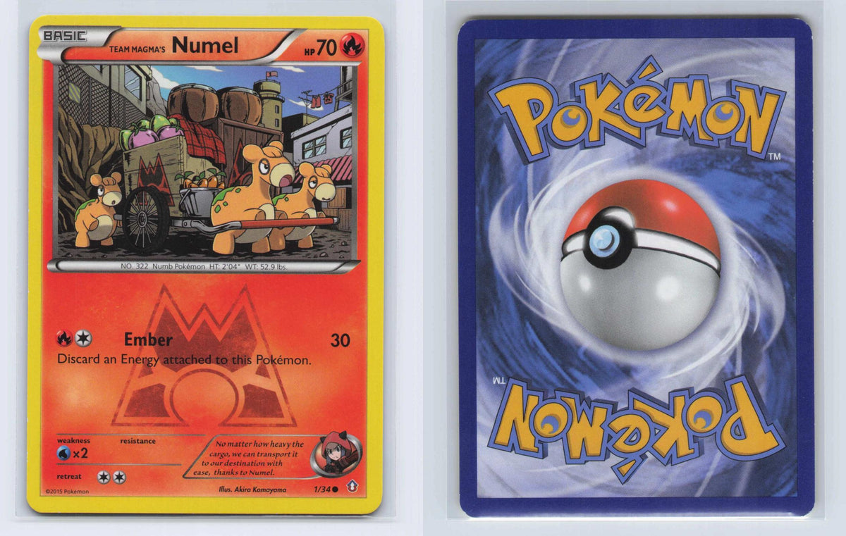 (#1/34) Team Magma's Numel - Normal [Double Crisis]
