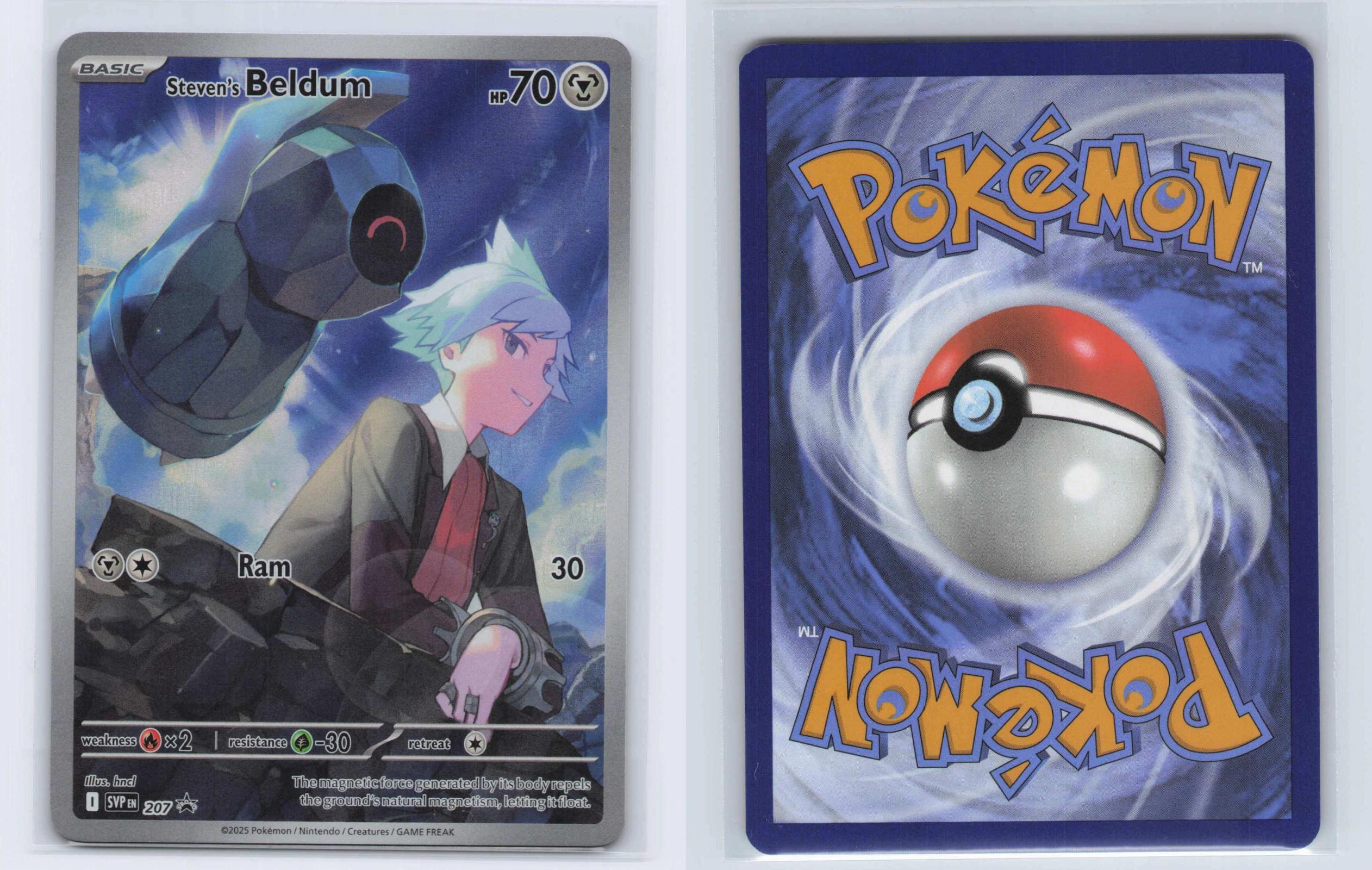 (#207) Steven's Beldum - Holo [Scarlet & Violet Promo]