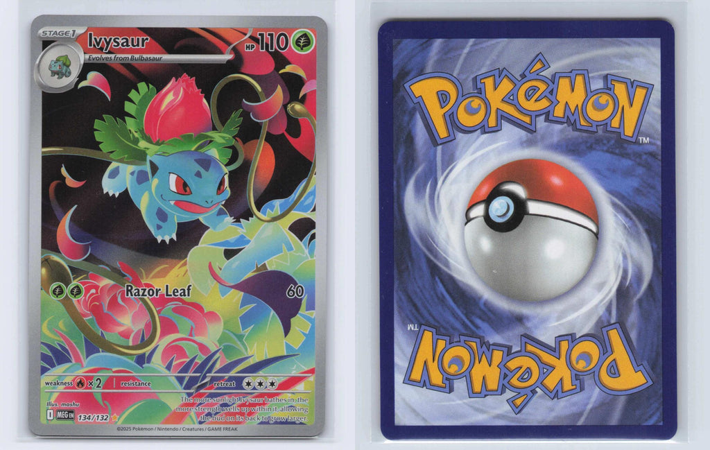 (#134/132) Ivysaur - Holo [Mega Evolution]