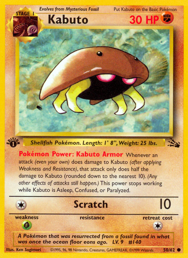 (#50/62) Kabuto - Unlimited [Fossil]