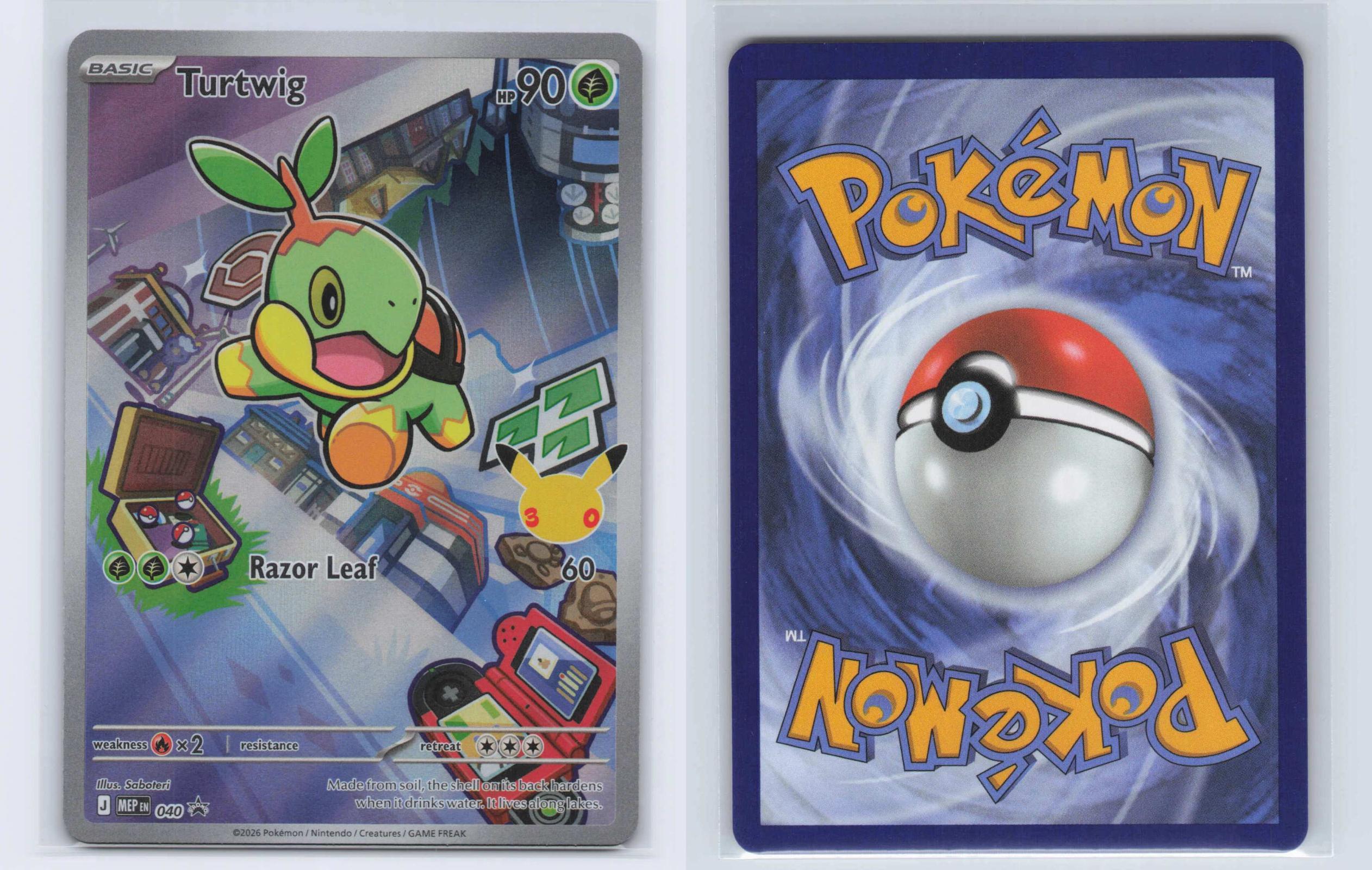 (#040) Turtwig - Holo [ME: Mega Evolution Promo]