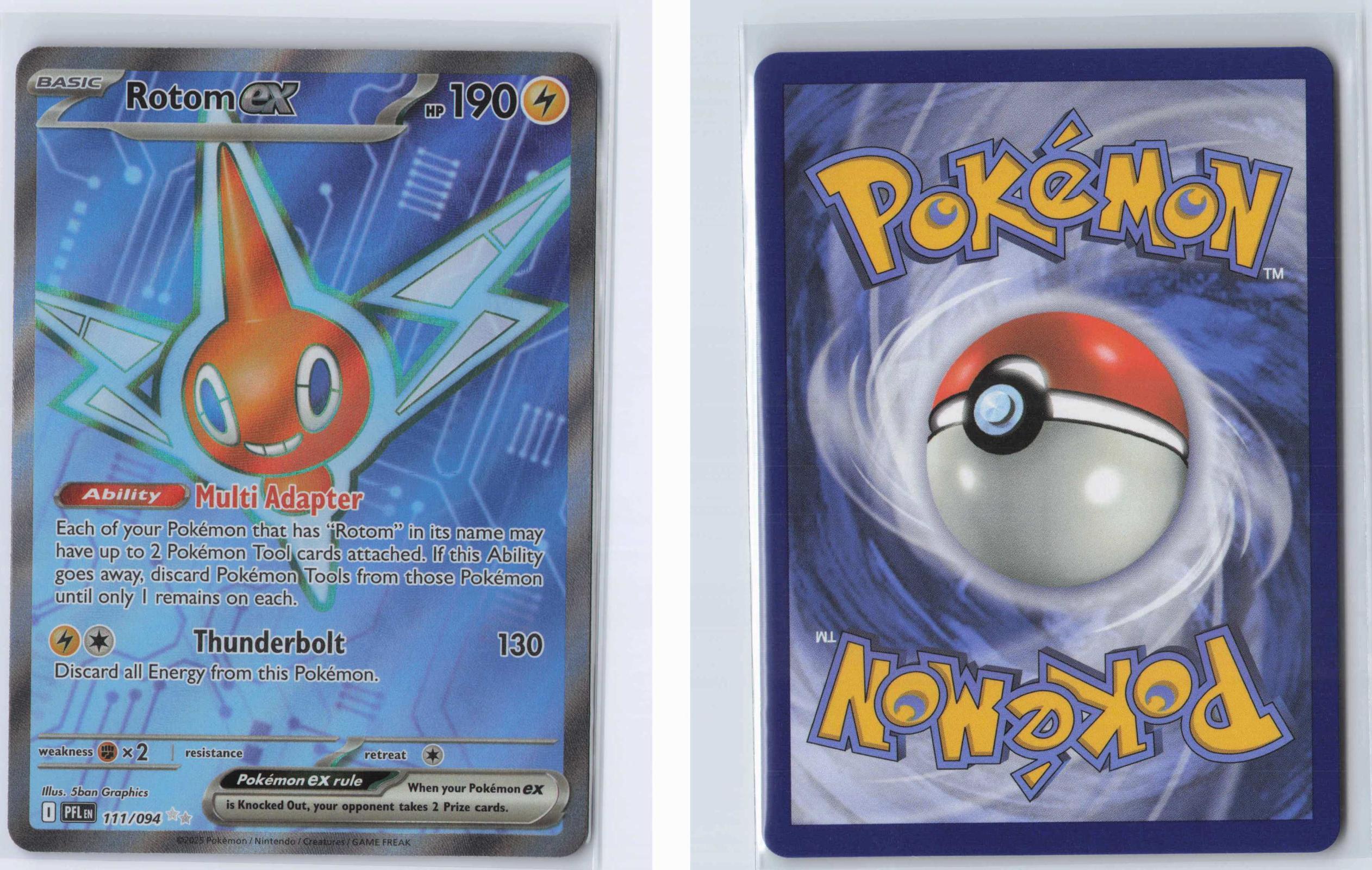 (#111/094) Rotom ex - Holo [Phantasmal Flames]