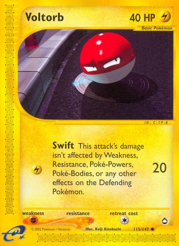 (#115/147) Voltorb - Normal [Aquapolis]