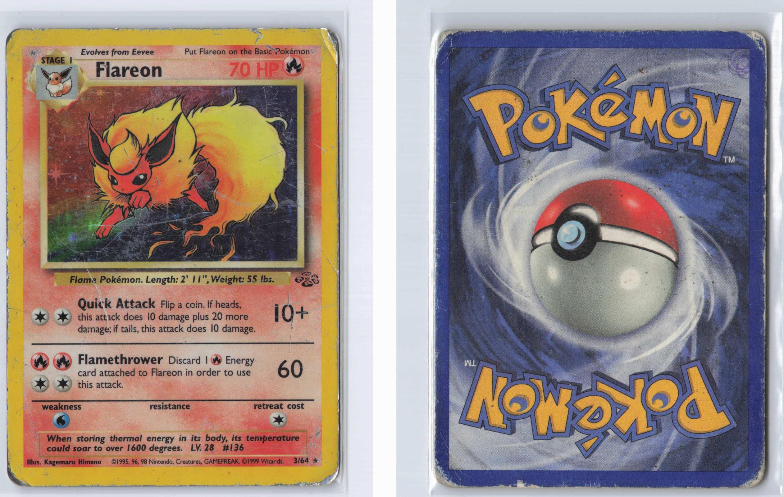 (#3/64) Flareon - Unlimited Holo [Jungle]