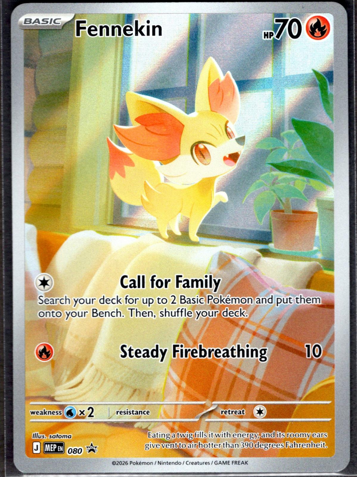 (#080) Fennekin - Holo [ME: Mega Evolution Promo]