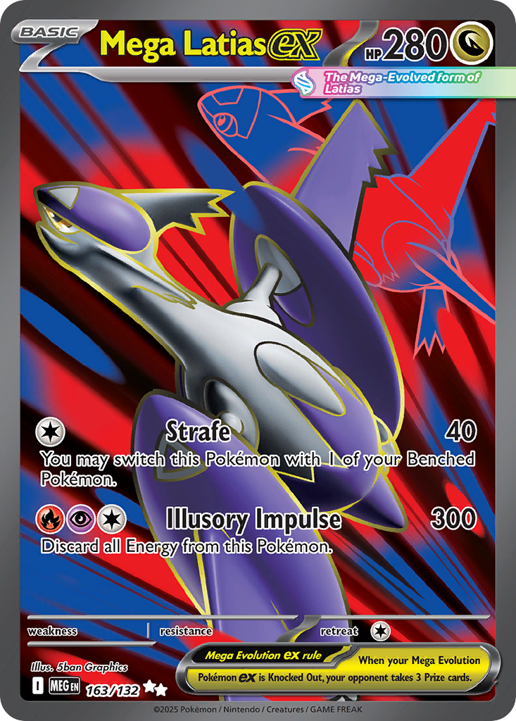 (#163/132) Mega Latias ex - Holo [Mega Evolution]