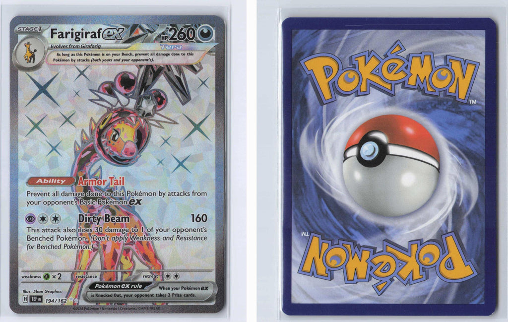 (#194/162) Farigiraf ex - Holo [Temporal Forces]