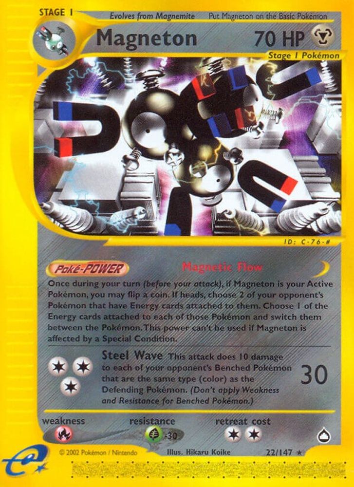 (#22/147) Magneton - Normal [Aquapolis]