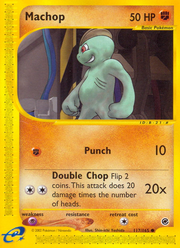 (#117/165) Machop - Normal [Expedition Base Set]